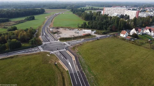  Haguenau : la Voie de Liaison Sud entre en circulation ce lundi